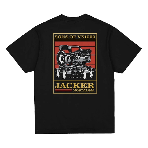 JACKER SONS OF VX TEE Black