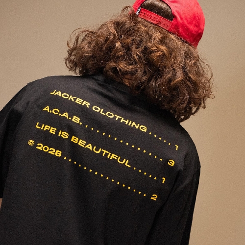 JACKER A.C.A.B TEE Black