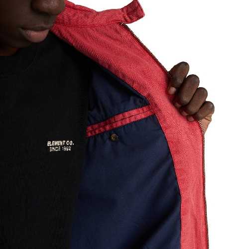ELEMENT HARRINGTON TWILL JACKET Cardinal