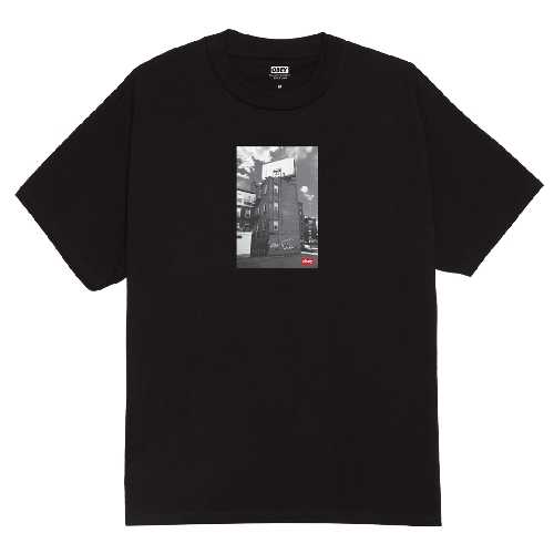 OBEY BOSTON BILLBOARD TEE Black