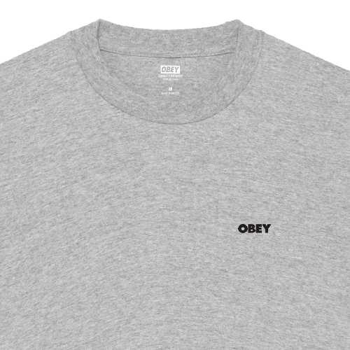 OBEY EYES OPEN TEE Heather grey