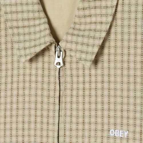 OBEY LUTHER BLOUSON JACKET Abbey stone multi