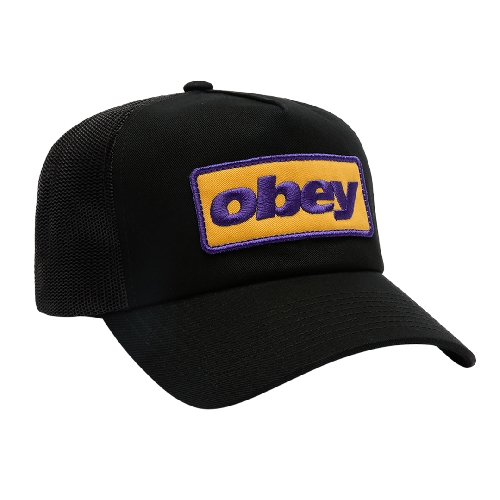 OBEY RANCH TRUCKER CAP Black