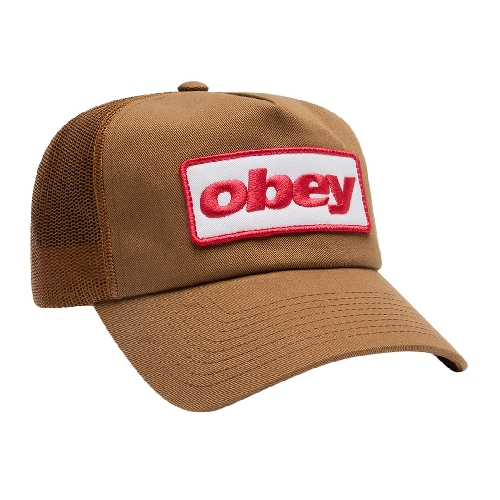 OBEY RANCH TRUCKER CAP Tan