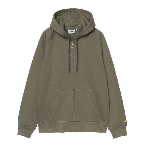 CARHARTT WIP HOODED CHASE JACKET Leaf Gold