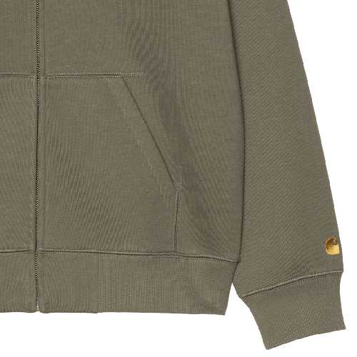 CARHARTT WIP HOODED CHASE JACKET Leaf Gold