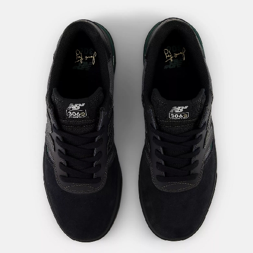 NEW BALANCE NUMERIC 306 C JAMIE FOY Black Nightwatch Green