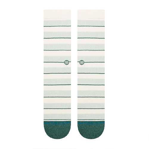 STANCE STRIPED IT CREW Teal