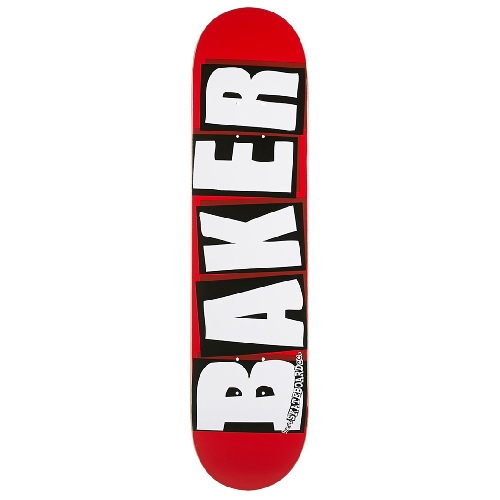 BAKER BRAND WHITE LOGO DECK 8.125 x 31.25