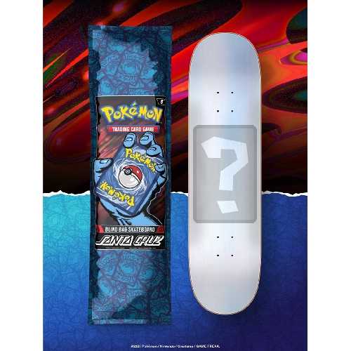SANTA CRUZ POKEMON TCG BLIND BAG DECK 8 x 31.6