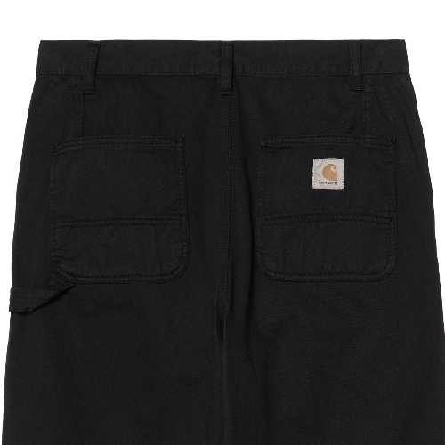 CARHARTT WIP HOLDEN PANT Black garment dyed