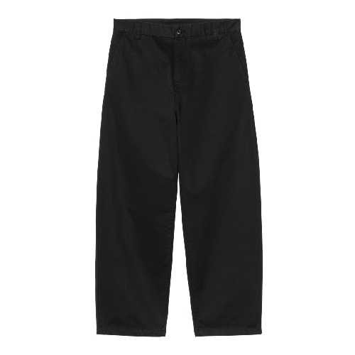 CARHARTT WIP BRADY PANT Black stone washed