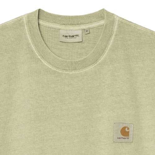 CARHARTT WIP NELSON TSHIRT Gentle Green garment dyed