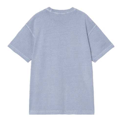 CARHARTT WIP NELSON TSHIRT Gentle Blue garment dyed