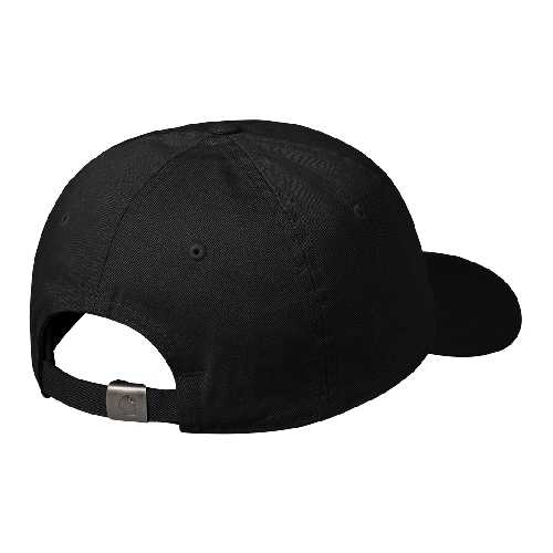 CARHARTT WIP MADISON LOGO CAP Black White
