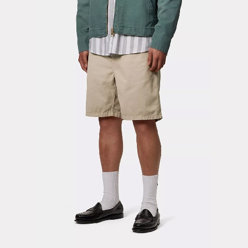 CARHARTT WIP FLINT SHORT wall garment dyed