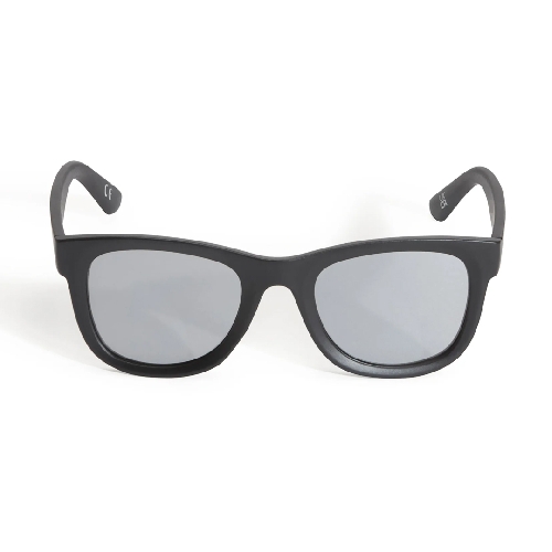 VANS SPICOLI SUNGLASSES Matte Black Silver Mirror