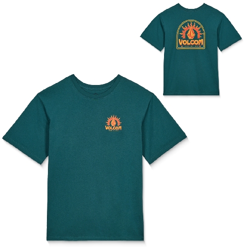 VOLCOM SOLSTICE BSC YOUTH TEE Rifle Green