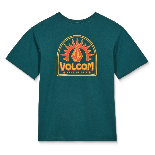 VOLCOM SOLSTICE BSC YOUTH TEE Rifle Green