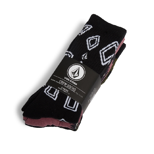 VOLCOM PRINT MIXER SOCK 3PK SOCK Multi