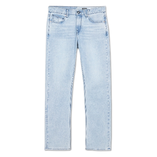 VOLCOM SOLVER DENIM Worn Light Blue