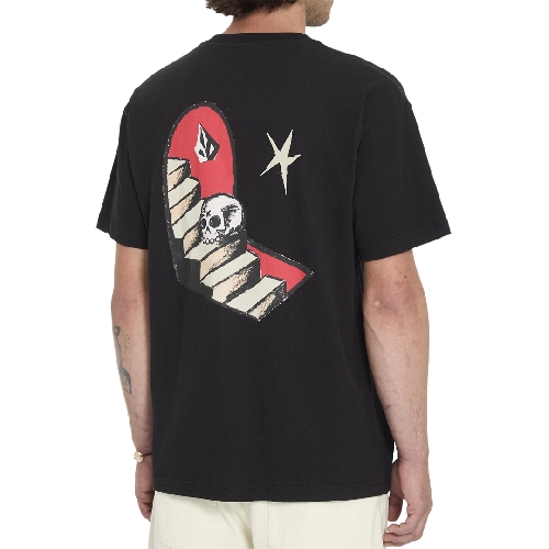 VOLCOM FA SETH CONBOY LSE TEE Black