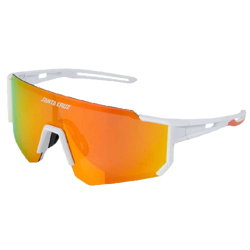 SANTA CRUZ STRIP RACER SUNGLASSES White Orange Red