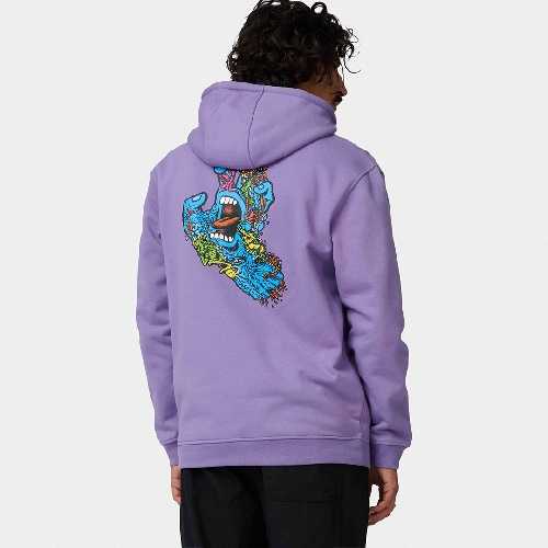 SANTA CRUZ ROSKOPP SCREAMING FIVE HOOD Purple Haze