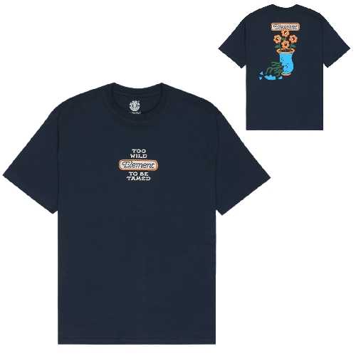 ELEMENT TOO WILD SS TEE Eclipse Navy