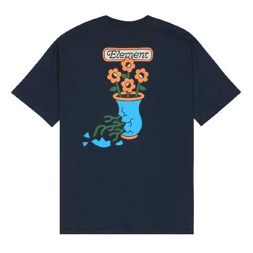 ELEMENT TOO WILD SS TEE Eclipse Navy