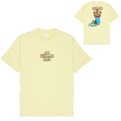 ELEMENT TOO WILD SS TEE Wax Yellow