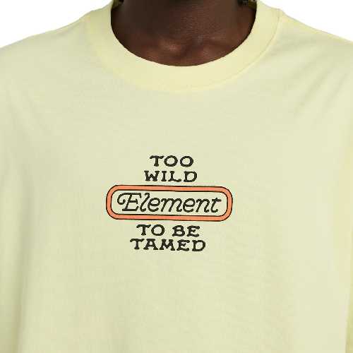ELEMENT TOO WILD SS TEE Wax Yellow