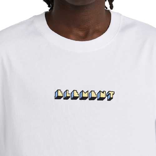 ELEMENT WORLD PEACE SS TEE Optic White