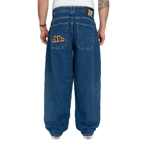 HOMEBOY X TRA MONSTER RETRO DENIM Washed Blue