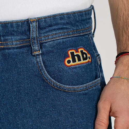 HOMEBOY X TRA MONSTER RETRO DENIM Washed Blue