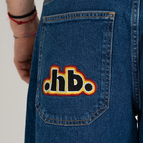 HOMEBOY X TRA MONSTER RETRO DENIM Washed Blue
