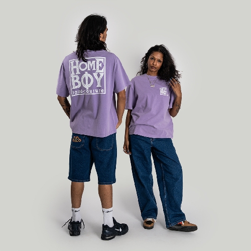 HOMEBOY OLD SCHOOL TEE Lilac