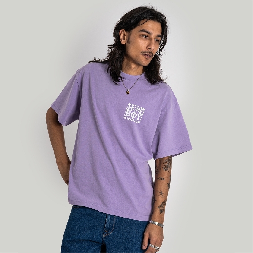 HOMEBOY OLD SCHOOL TEE Lilac
