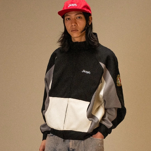 JACKER TREVI TRACK JACKET Black