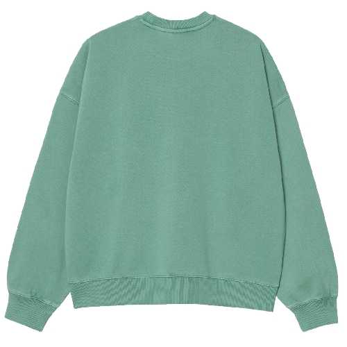 CARHARTT WIP BENTON SWEAT Lily garment dyed