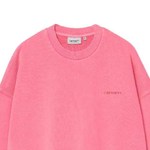 CARHARTT WIP BENTON SWEAT Primrose garment dyed
