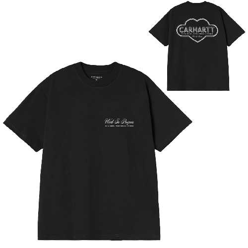 CARHARTT WIP CLOUD HEART TSHIRT Black