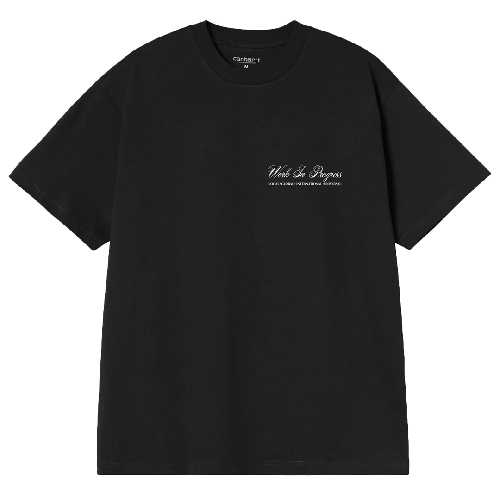 CARHARTT WIP CLOUD HEART TSHIRT Black