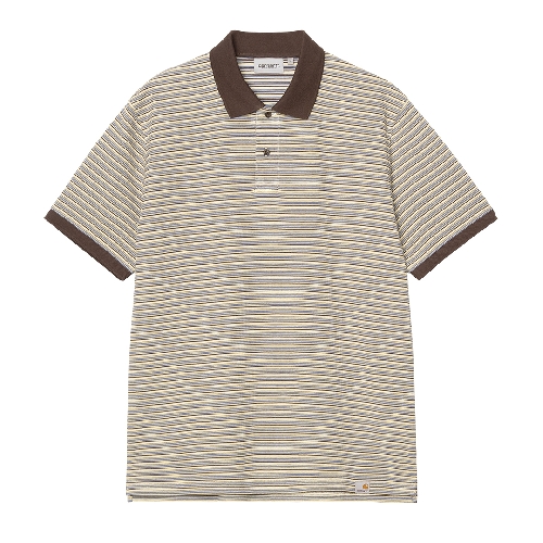 CARHARTT WIP DION POLO Stripe Wax