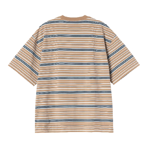 CARHARTT WIP ZANE TSHIRT Stripe Peanut