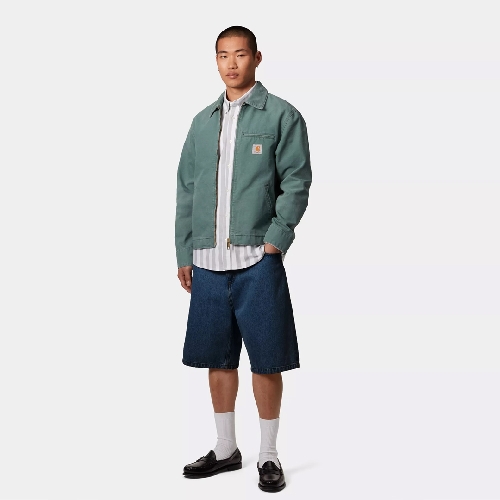 CARHARTT WIP BRANDON SHORT Blue stone washed