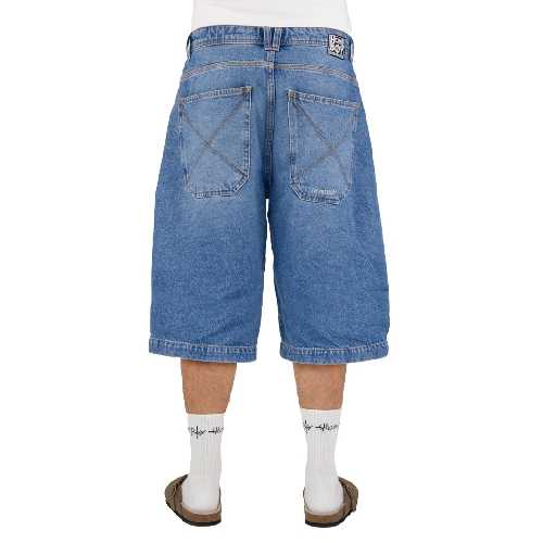 HOMEBOY X TRA DESPERADOS VINTAGE SHORTS Vintage Blue