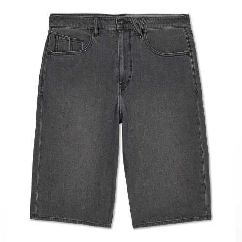 VOLCOM CHILLOW DENIM SHORT 24 Black Grey
