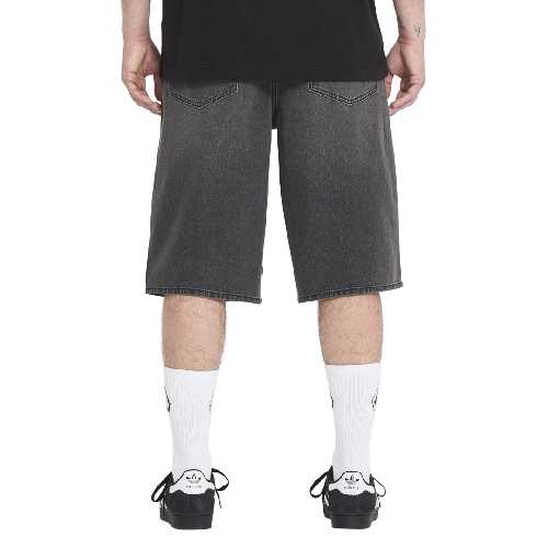 VOLCOM CHILLOW DENIM SHORT 24 Black Grey