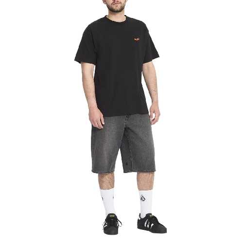 VOLCOM CHILLOW DENIM SHORT 24 Black Grey